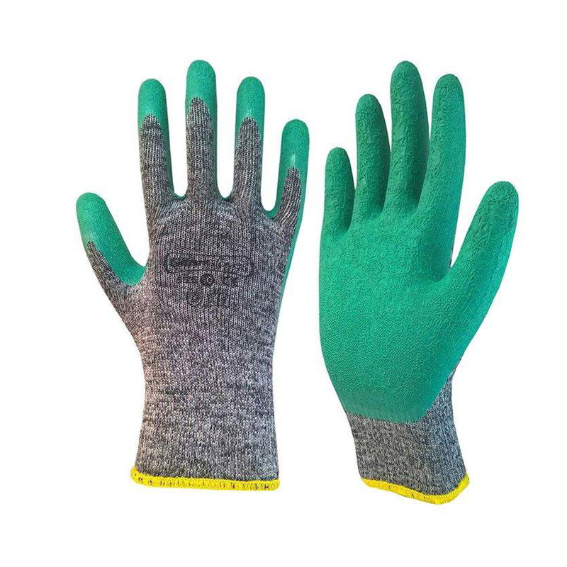 دستکش گیلان صنعتی نخی با روکش لاتکس سایز XL